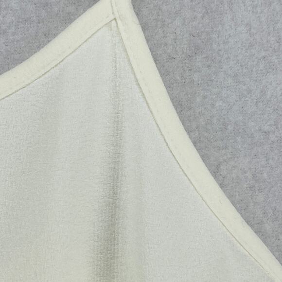 BANANA REPUBLIC Top Womens XS Tank Cami Scoop Neck Stretch Jersey Cream NEW - Picture 8 of 13